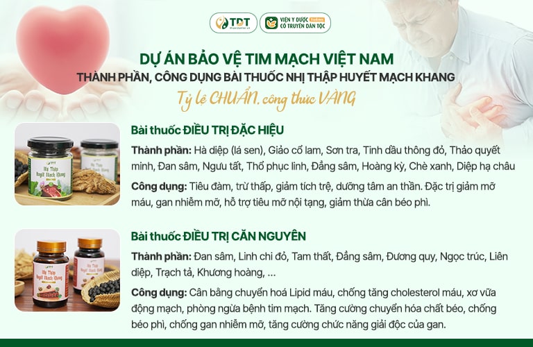 Thành phần - Công dụng của bài thuốc mỡ máu Nhị thập Huyết mạch khang