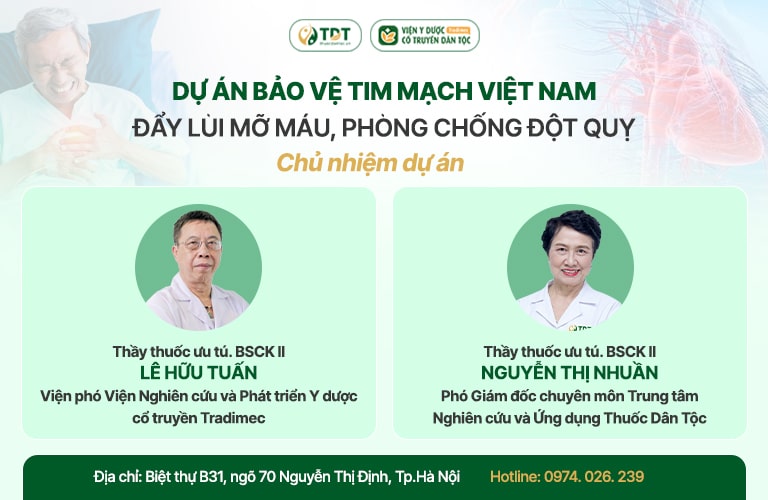 Chuyên gia Dự án Bảo vệ Tim Mạch Việt Nam giải đáp chi tiết về cách điều trị rối loạn mỡ máu